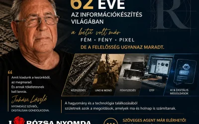 62 éve az információkészítés világában